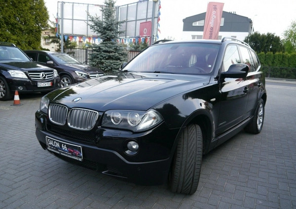 BMW X3 cena 44800 przebieg: 219907, rok produkcji 2010 z Zgorzelec małe 466